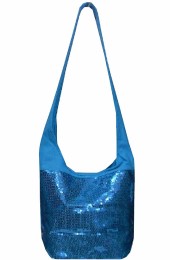 Sequin Tote Bag-SQB9005/BL